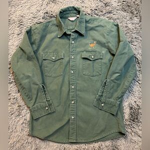 Vintage Winter Run Buck Shirt Made In The USA 🇺🇸
